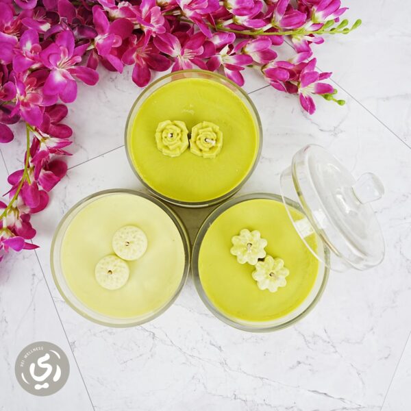 3x1 candle green